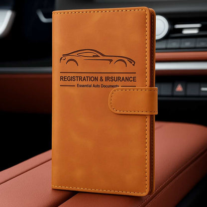 Car License & Registration Holder