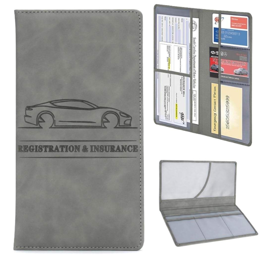 Car License & Registration Holder