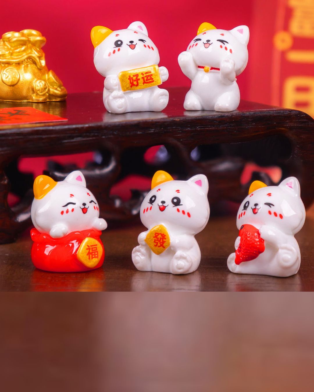 Mini Fortune Kitty Cat Collection