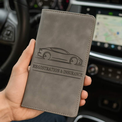 Car License & Registration Holder