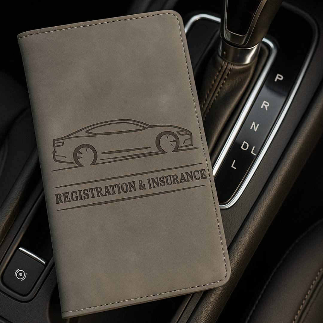 Car License & Registration Holder