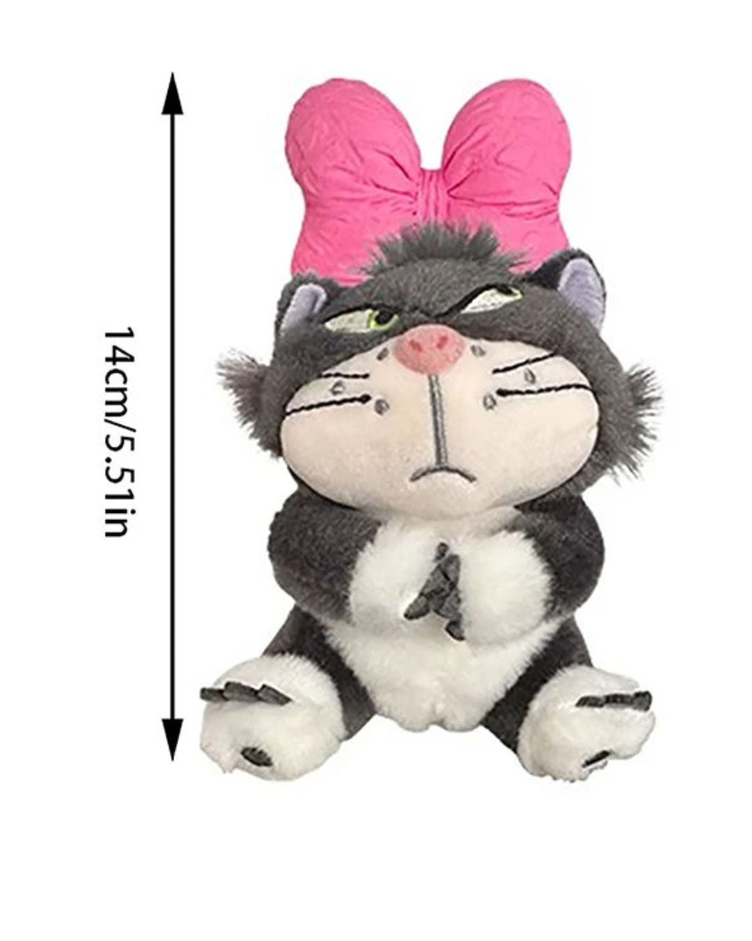 Pink Bow Paws Car Ornament