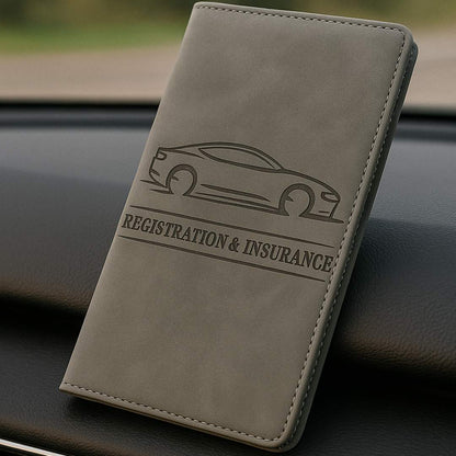 Car License & Registration Holder