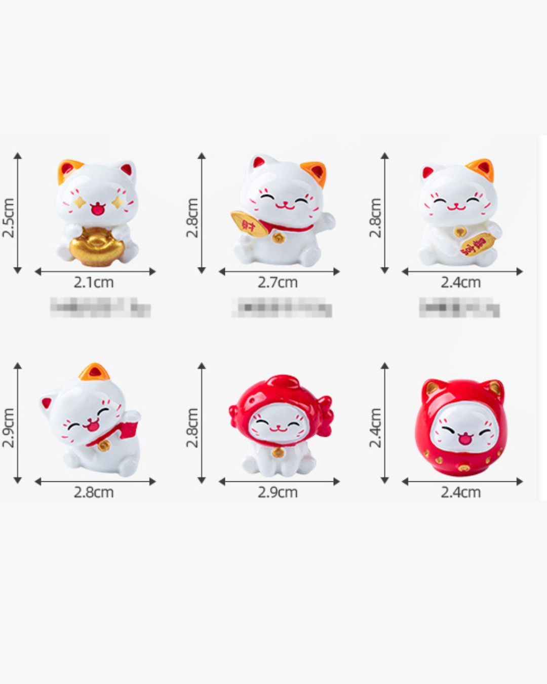 Mini Fortune Kitty Cat Collection