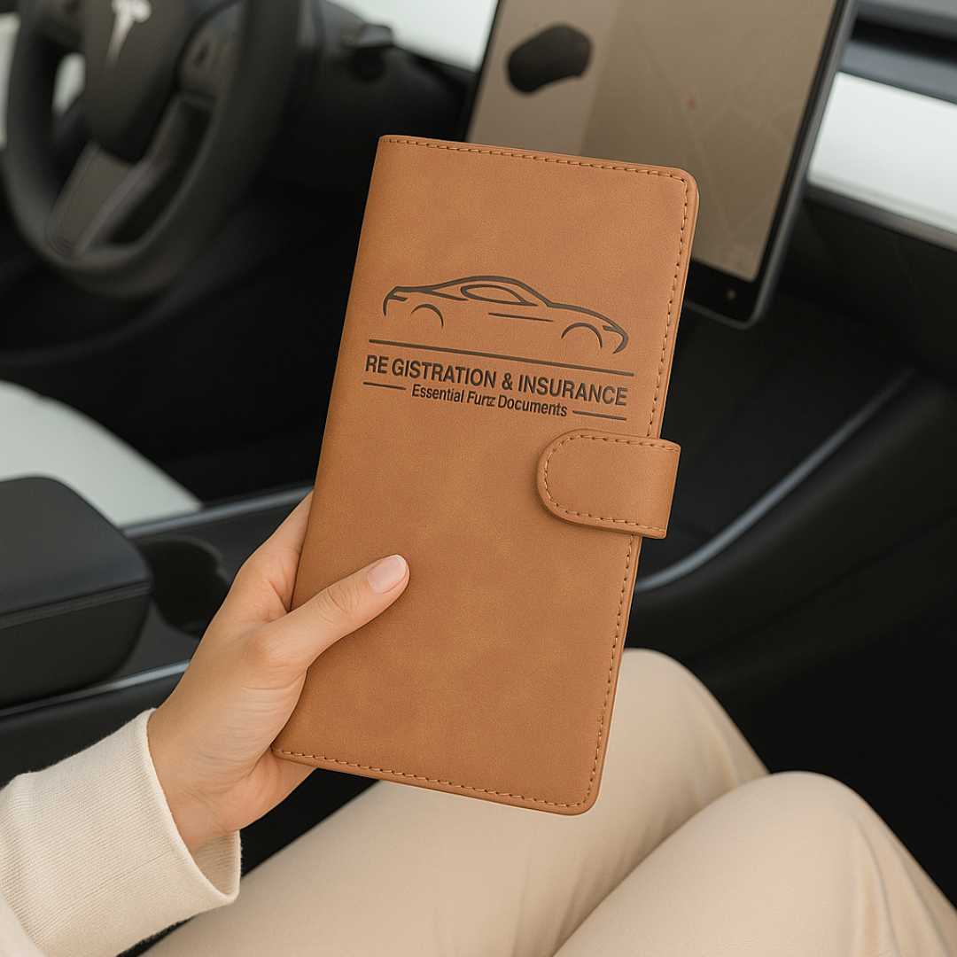 Car License & Registration Holder