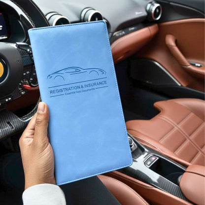 Car License & Registration Holder