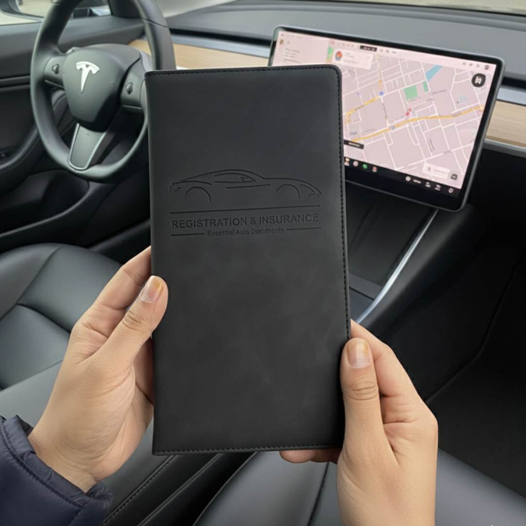 Car License & Registration Holder