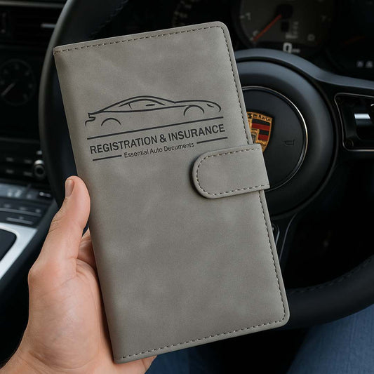 Car License & Registration Holder