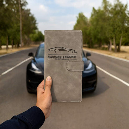Car License & Registration Holder